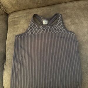 Athleta Charcoal Textured Tank
